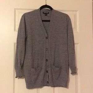 merino wool cardigan